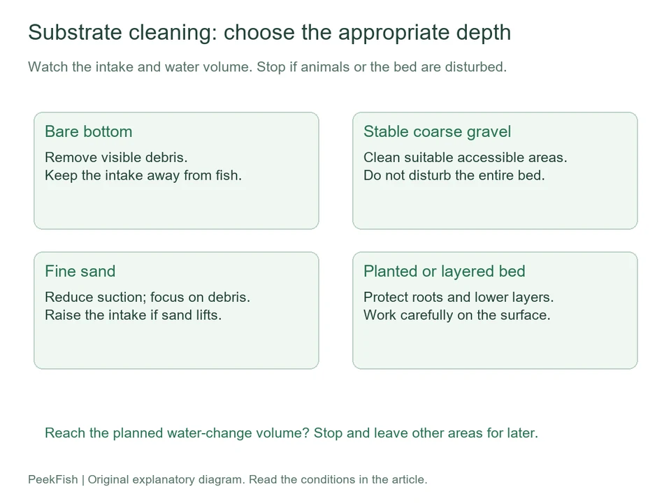 Routine cleaning approaches for four substrate types