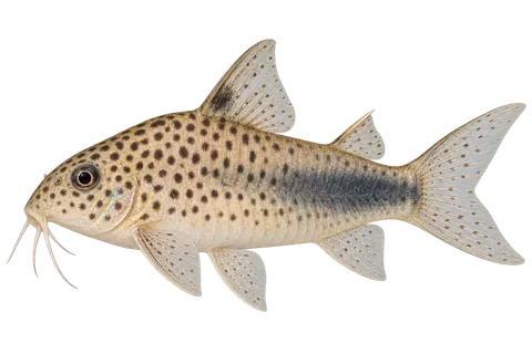 Hoplisoma simile,朝左的AI生成示意插画