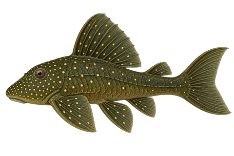 绿幽灵异型(H. subviridis)成体左向侧面AI示意插画;非实拍。