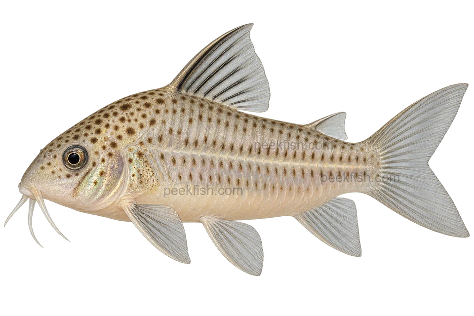 Hoplisoma albolineatum完整左向侧面AI示意图