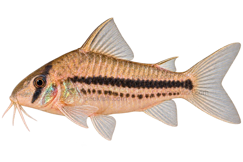 Hoplisoma axelrodi完整左向侧面AI示意图