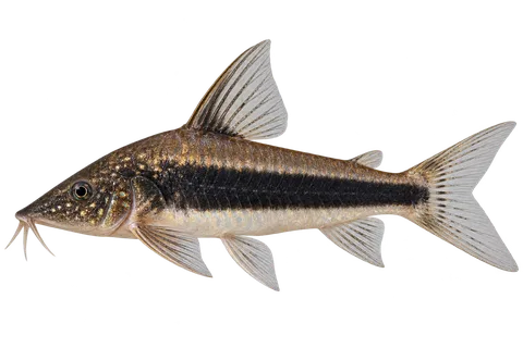 Scleromystax lacerdai完整左向侧面AI示意图