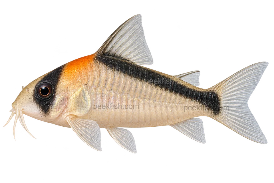 AI illustration of Hoplisoma adolfoi, complete left-facing side view
