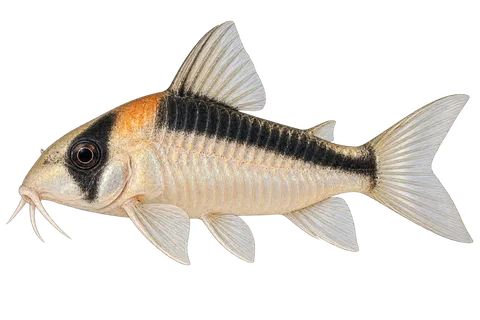 Hoplisoma duplicareum完整左向侧面AI示意图